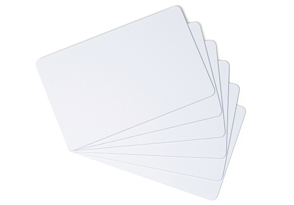 RFID Plastikkarte weiß NXP MIFARE DESFire EV3 8K 70pF (13,56MHz)